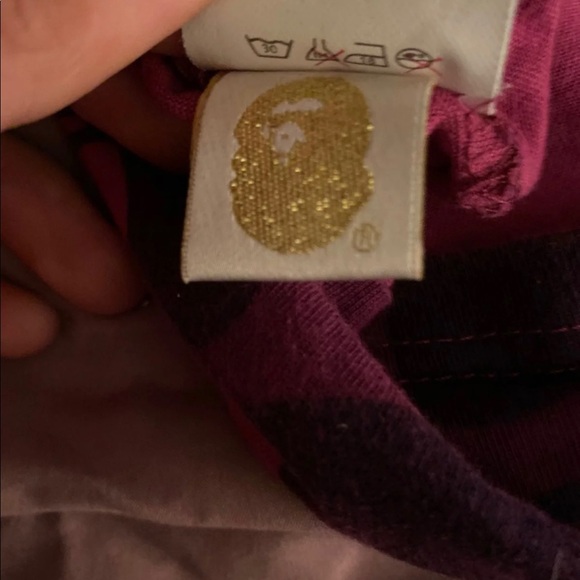 Bape purple&blue WGM shark tee - Picture 3 of 3